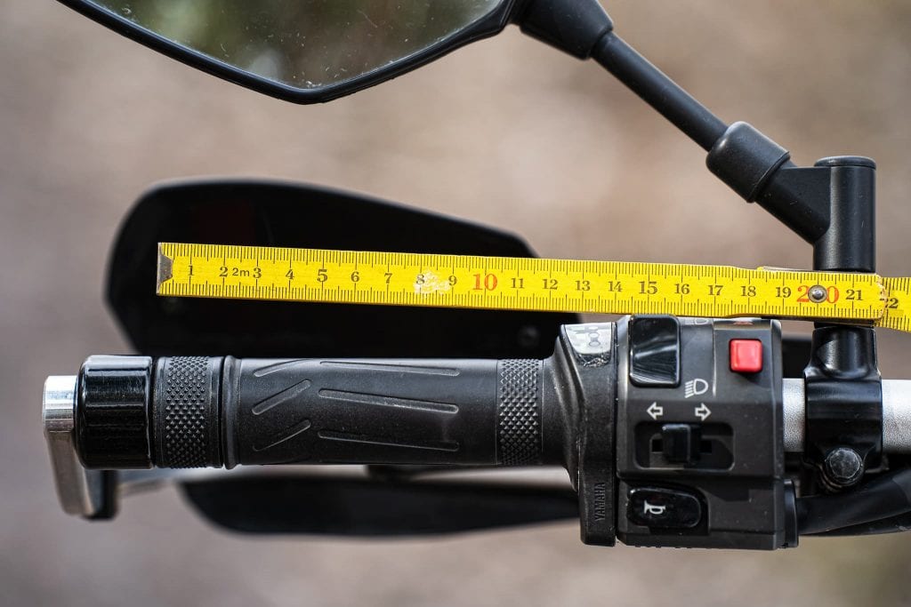 YAMAHA Griff Länge.