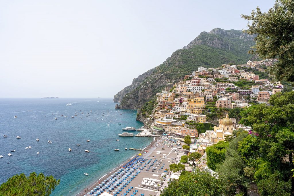 Amalfiküste Sehenswürdigkeit Positano.