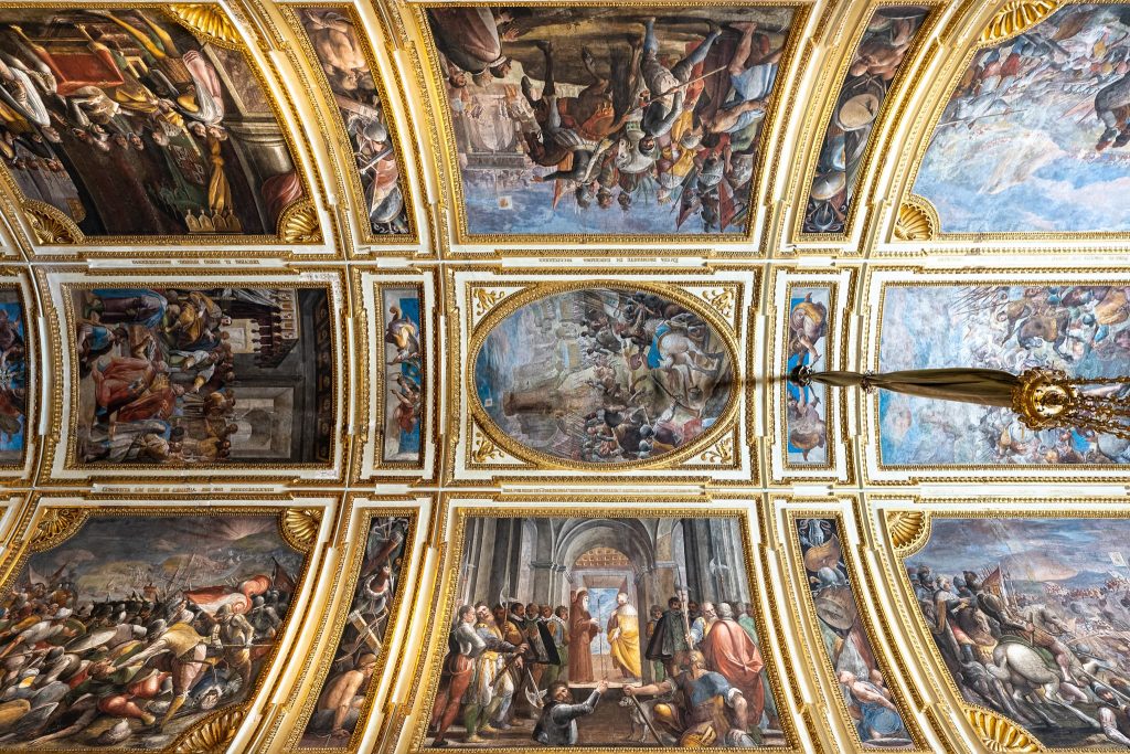 Fresken in der Galerie