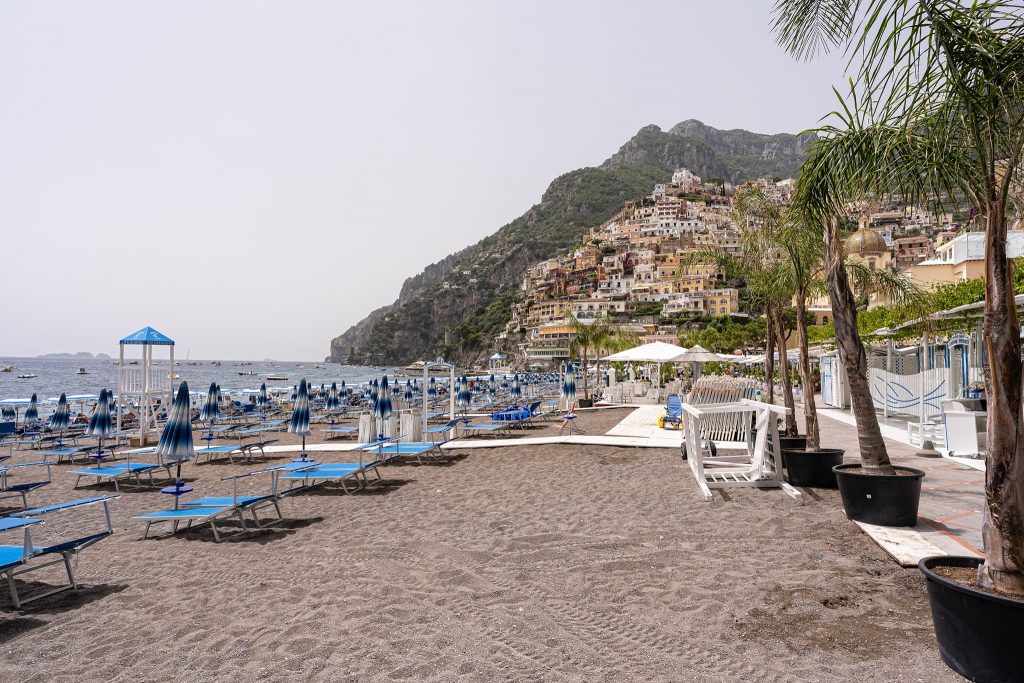 Hauptstrand von Positano.