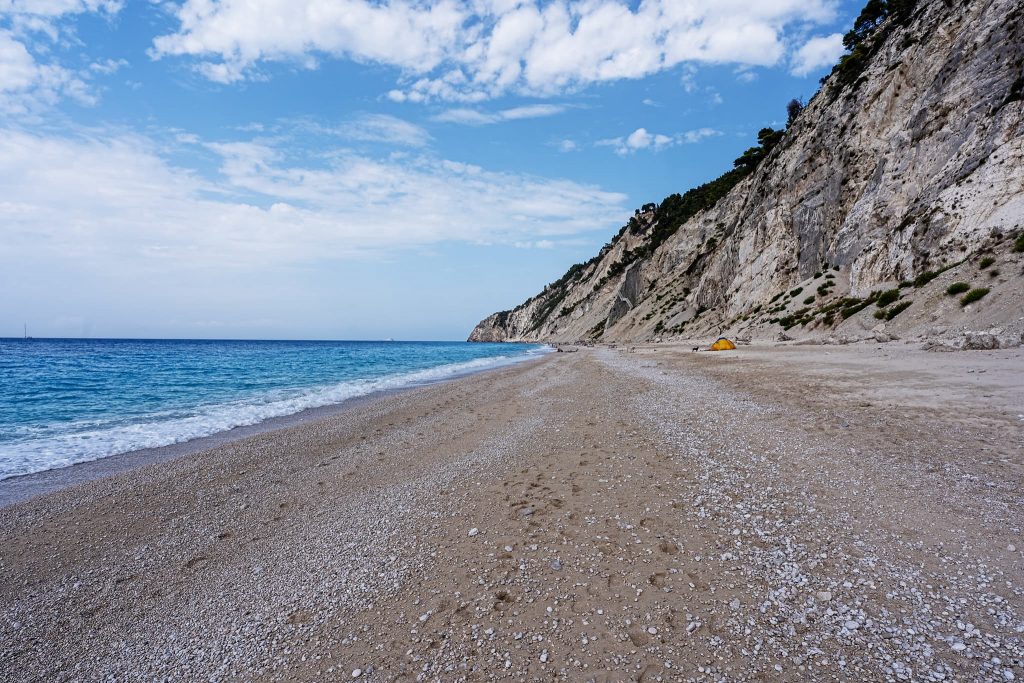 Egremni Beach.