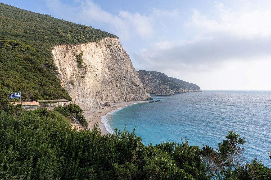 Porto Katsiki Beach auf Lefkada.