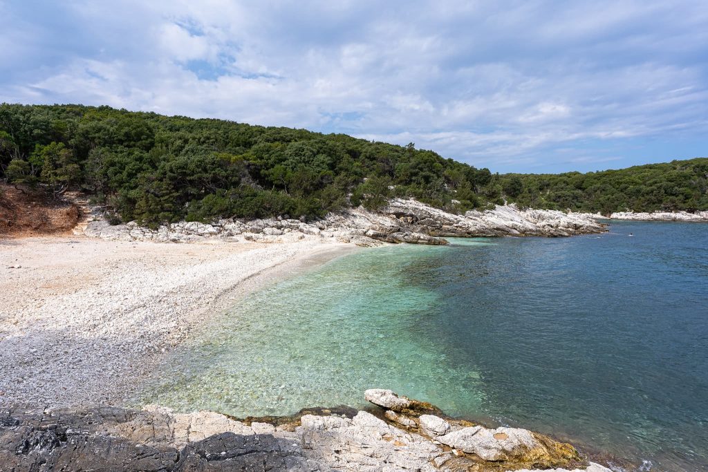 Kimilia Strand auf Kefalonia.