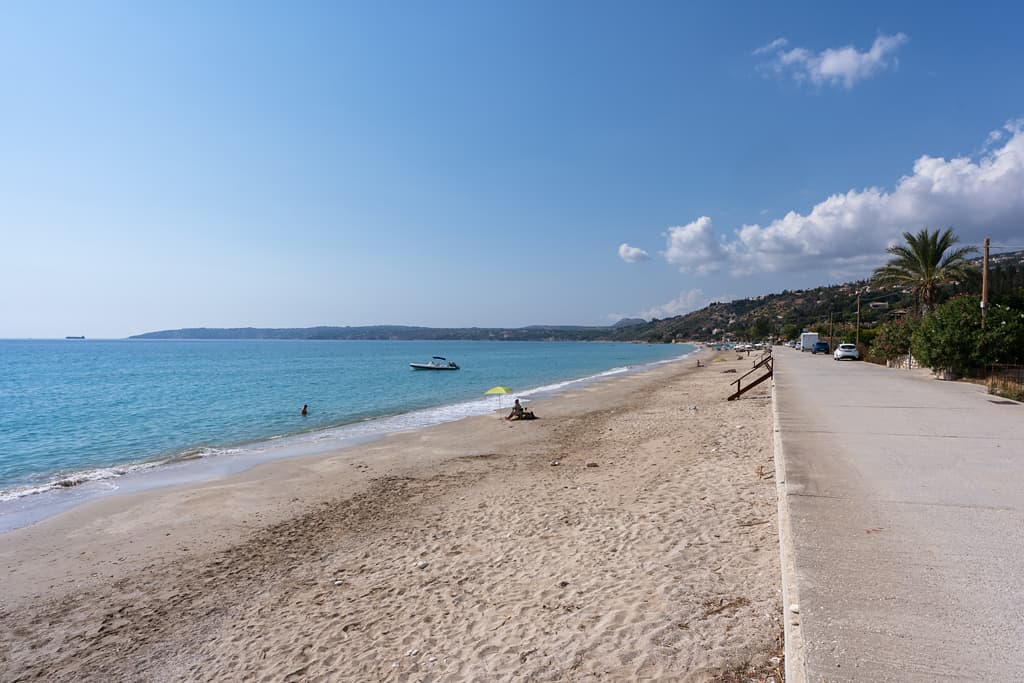 Lourdata Strand Kefalonia.