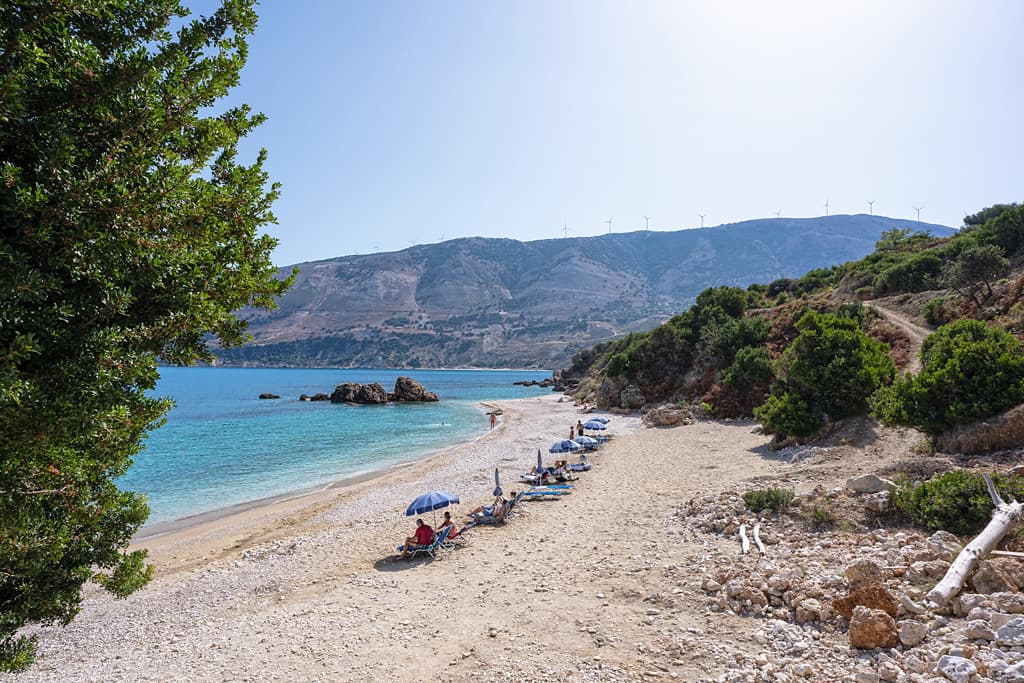 Vouti Strand Kefalonia.