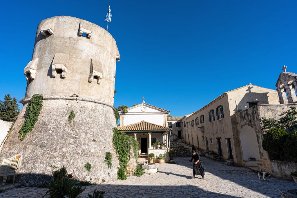 Monastery of Agios Georgios Krimnon Zakynthos.