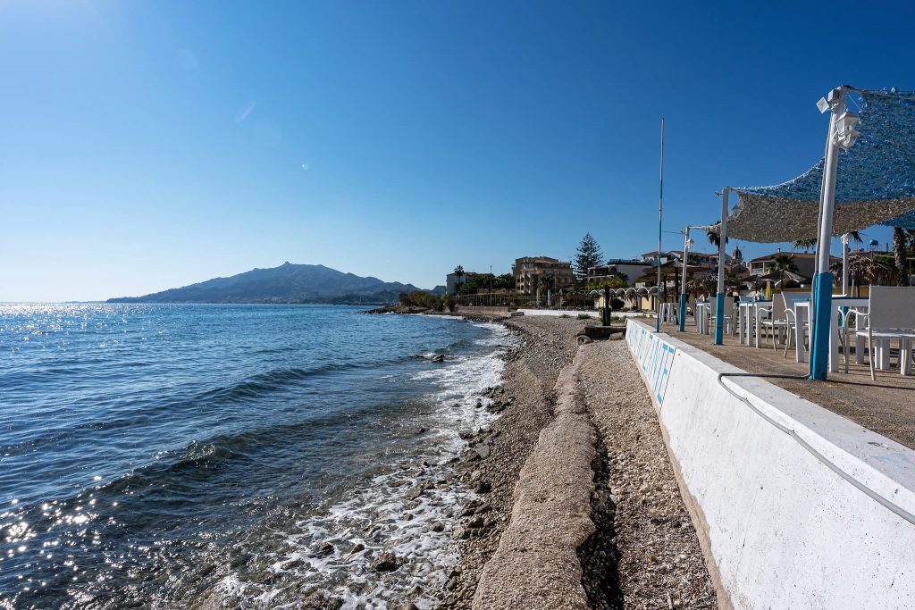 Stadtstrand Zakynthos.