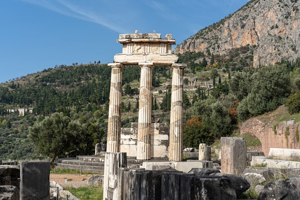 Delphi in Mittelgriechenland.