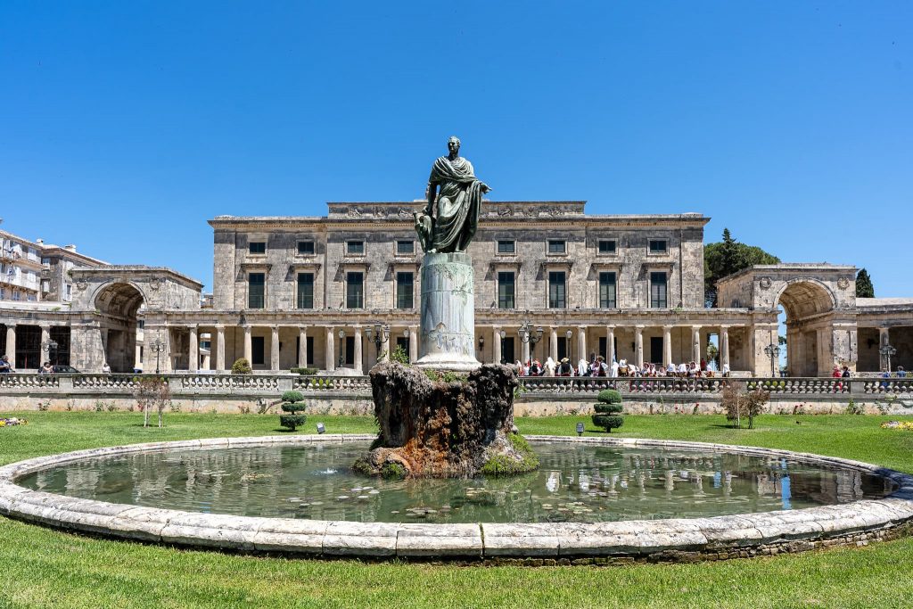 Gouverneurspalast Korfu.