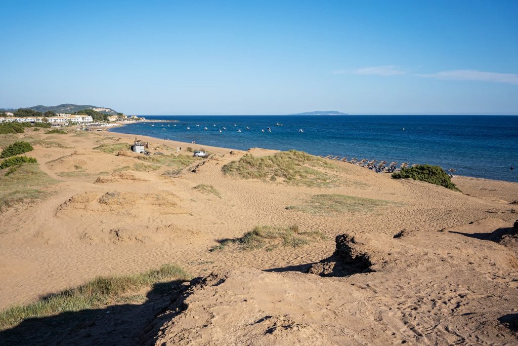 Issos-Strand Korfu.