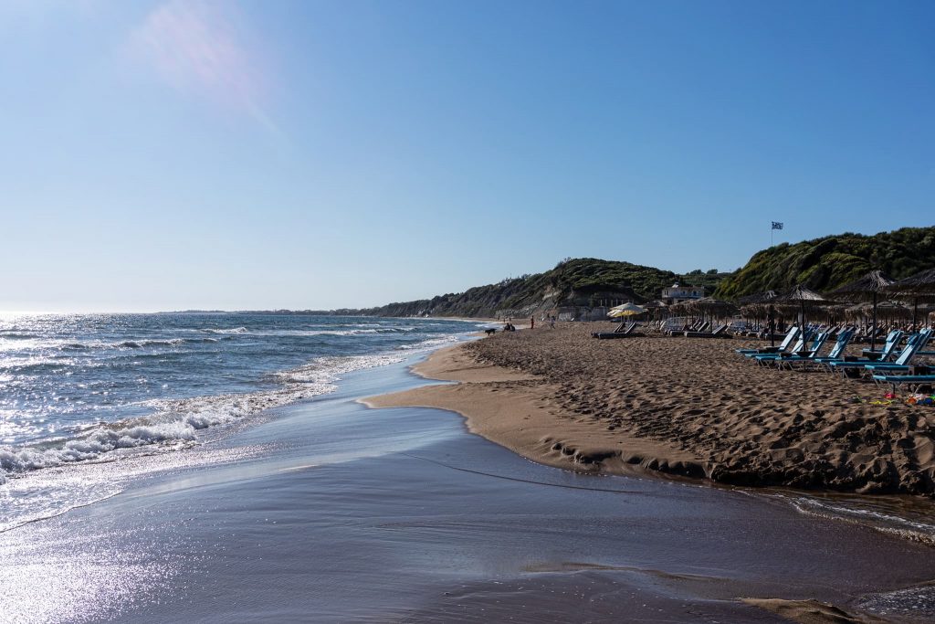 Marathias-Strand Korfu.