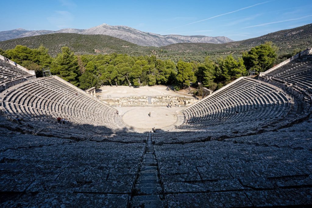 Theater von Epidauros.