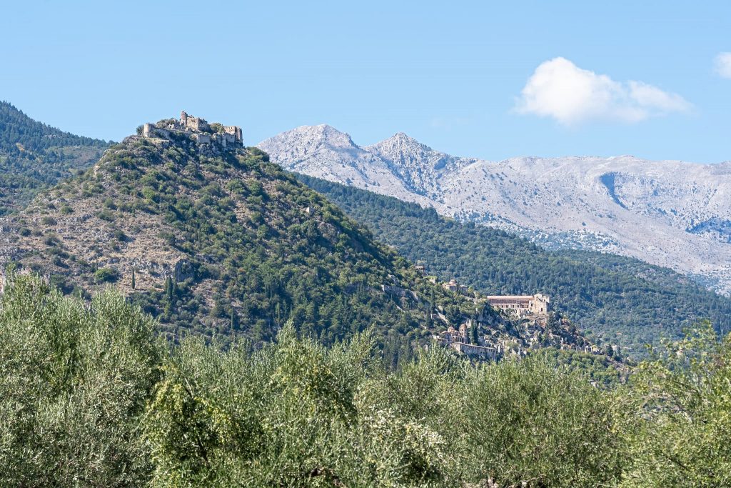 Mystras auf dem Peloponnes.