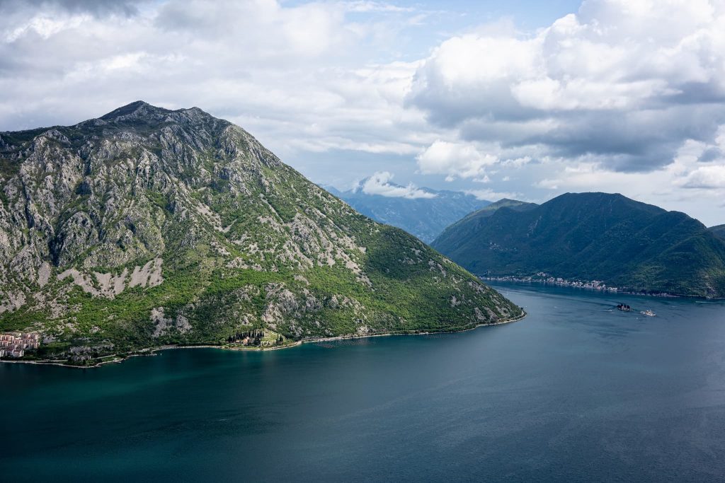 Bucht von Kotor in Montenegro.