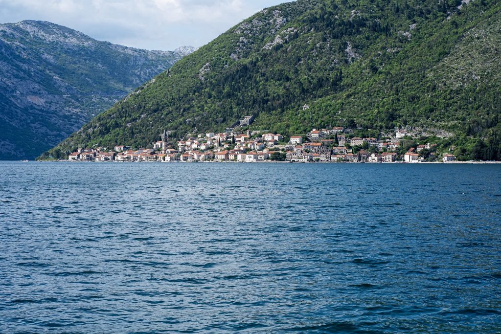 Blick auf Perast.