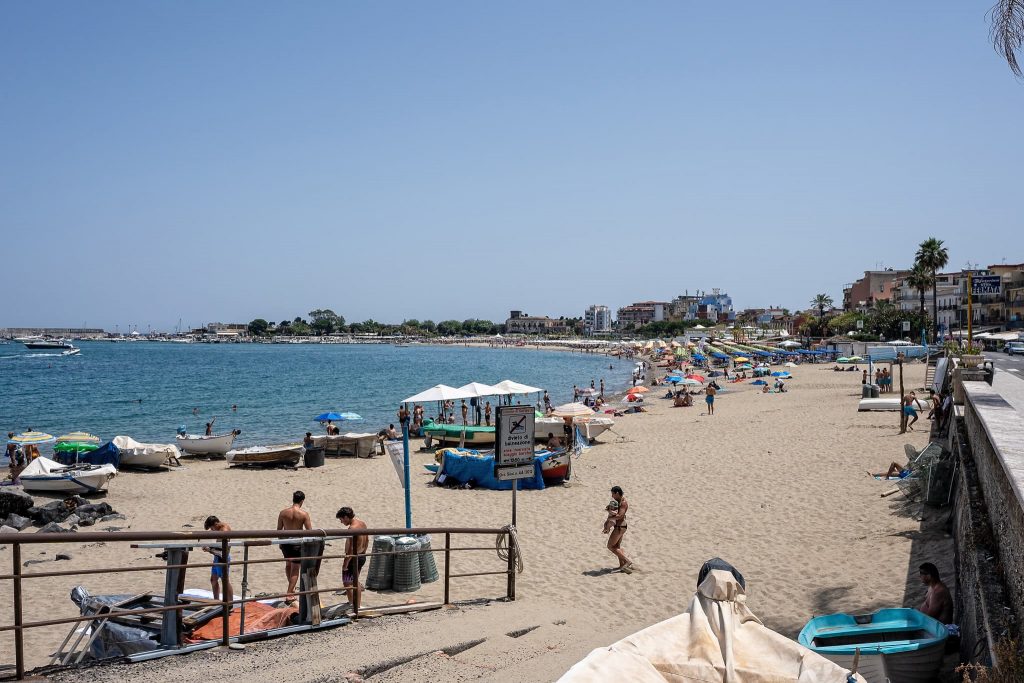 Giardini-Naxos Bay.