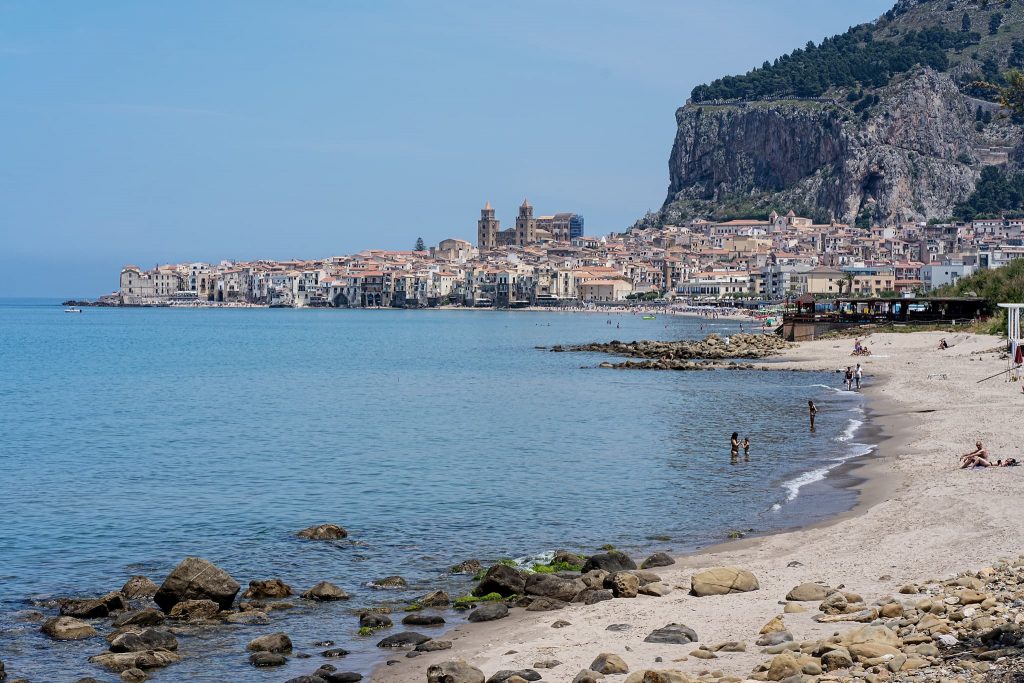 Spiaggia di Cefalù.