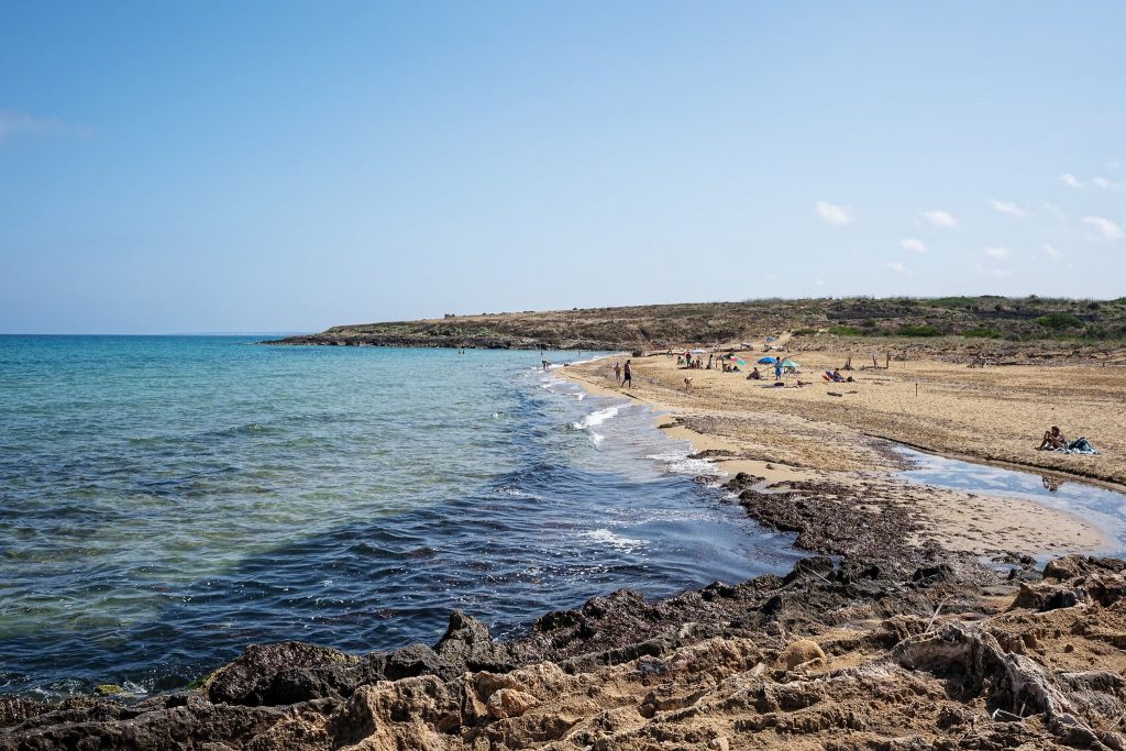 Spiaggia della Pizzuta.