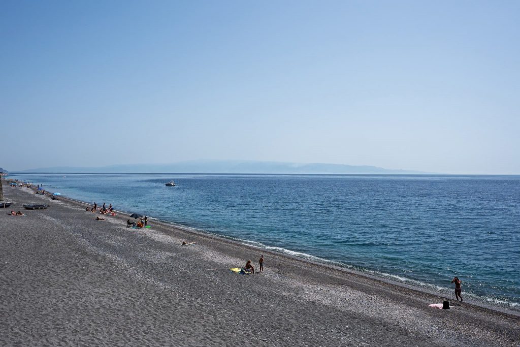 Spiaggia di Santa Teresa di Riva.