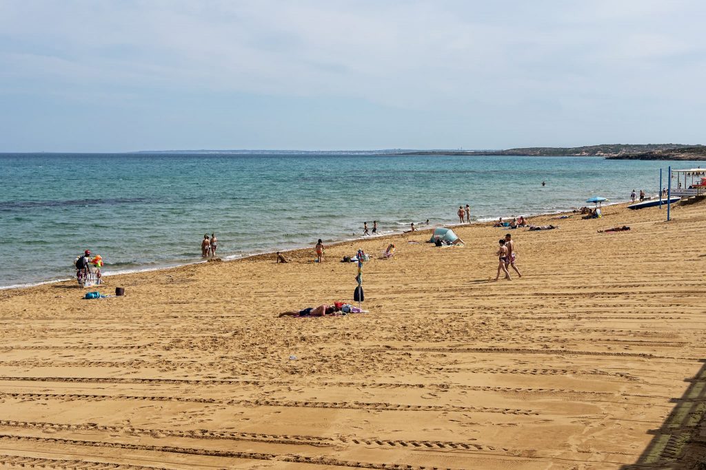 Lido di Noto (Syrakus, Sizilien).