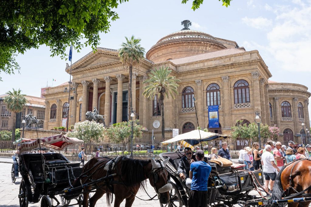Teatro Massimo in Palermo.